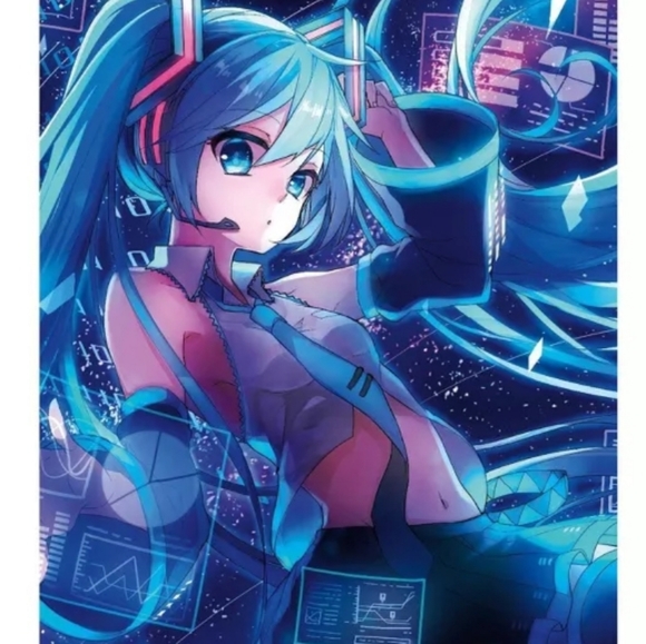 34" x 22" Hatsune Miku: Screens Unframed Wall Poster - Trends International - Picture 1 of 2